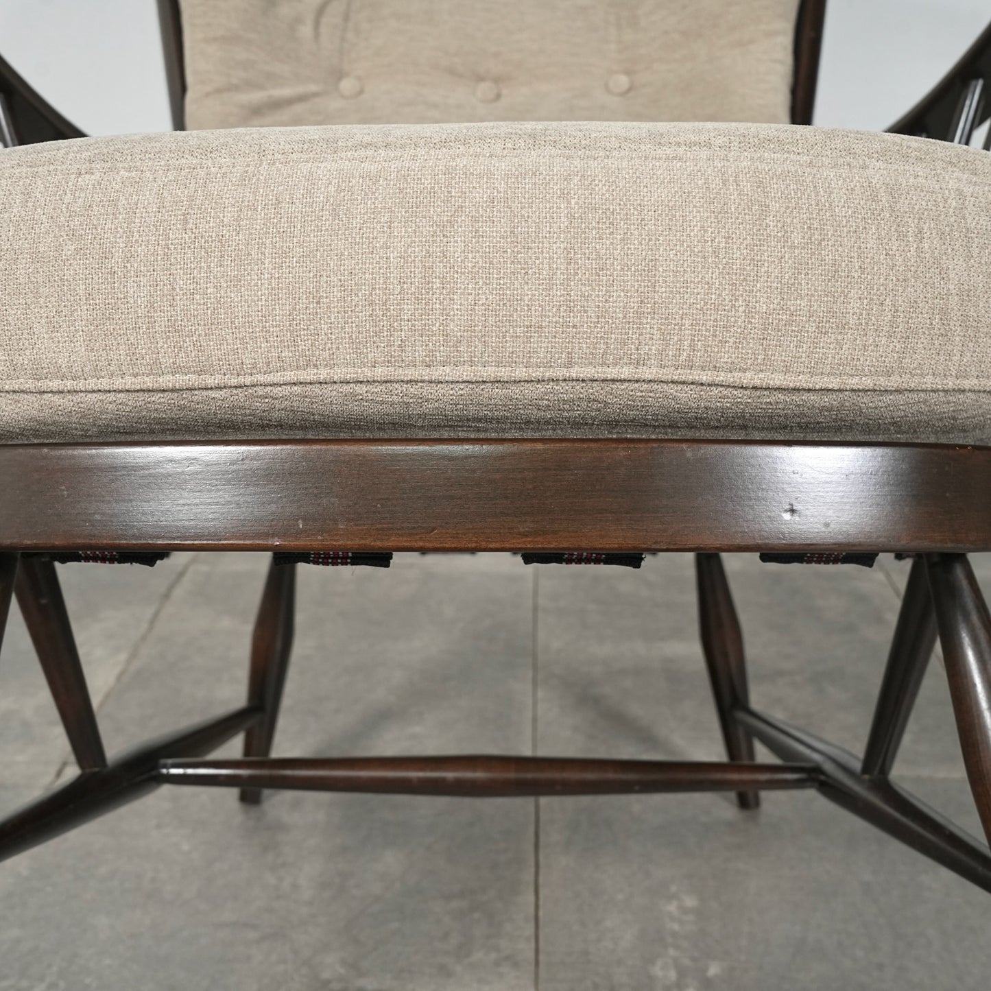 【ERCOL】ヴィンテージ 1Pソファ(イージーチェア)【張替済】