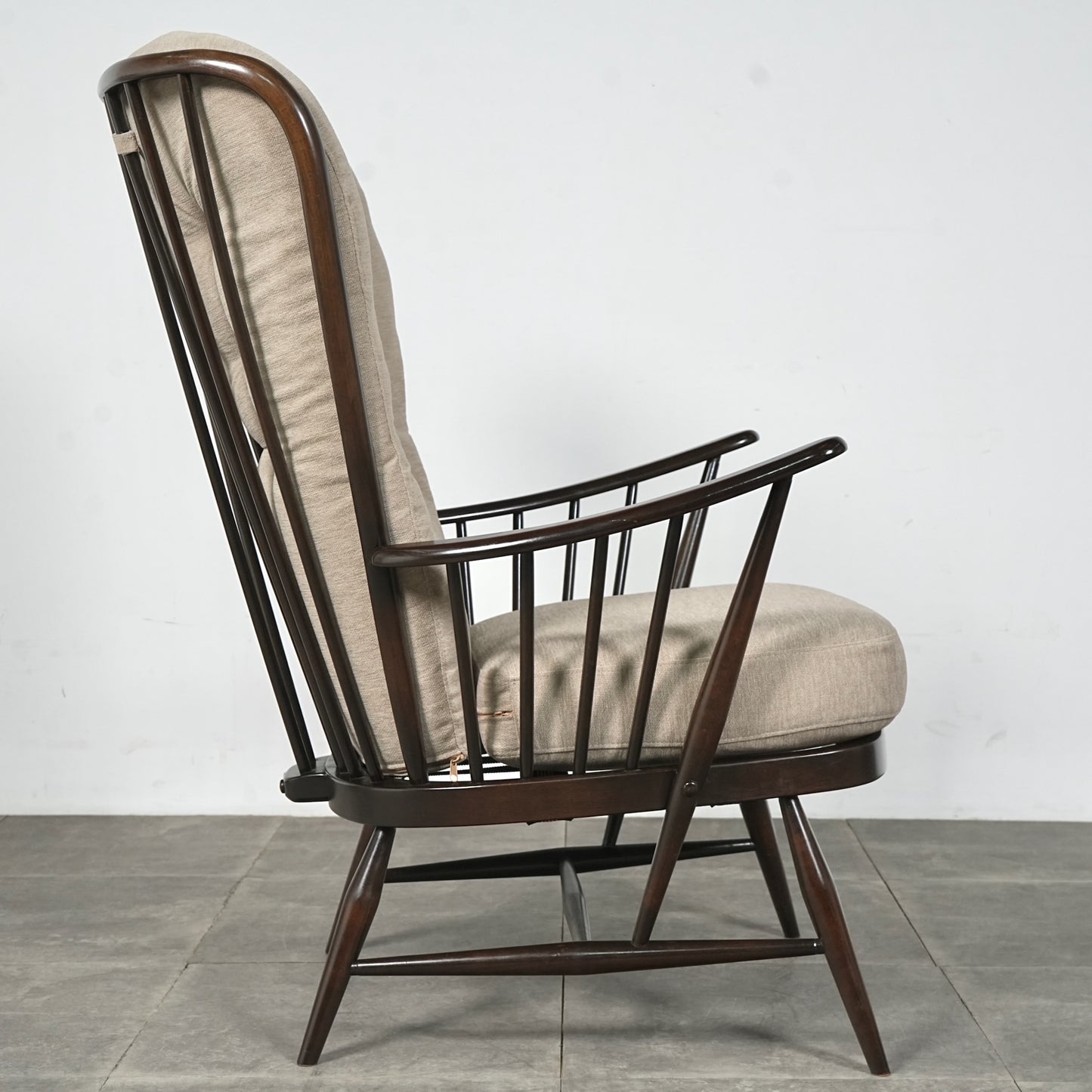 【ERCOL】ヴィンテージ 1Pソファ(イージーチェア)【張替済】