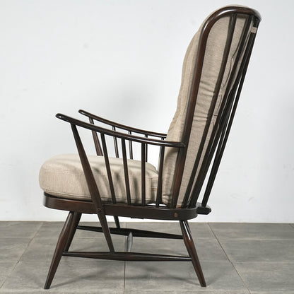 【ERCOL】ヴィンテージ 1Pソファ(イージーチェア)【張替済】