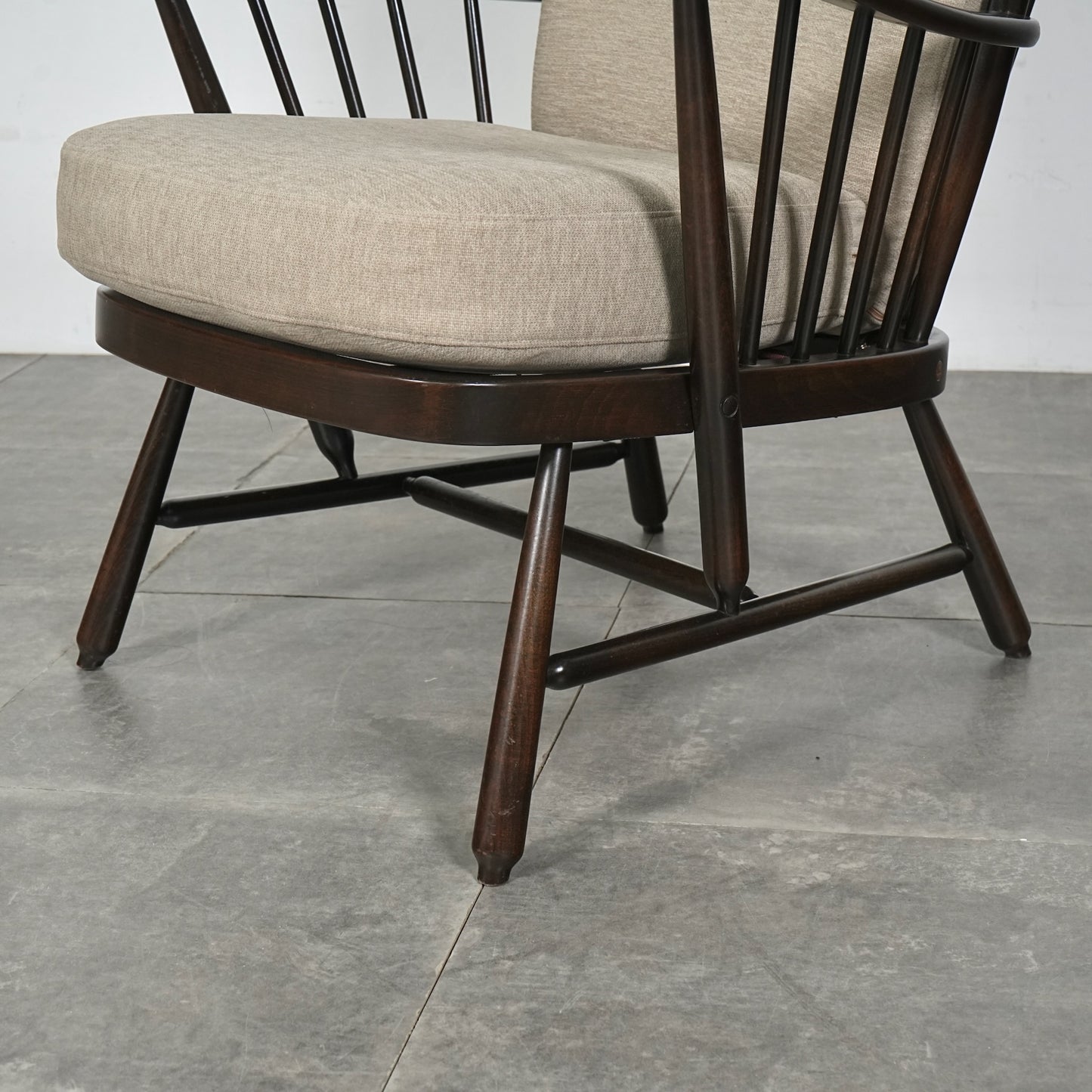 【ERCOL】ヴィンテージ 1Pソファ(イージーチェア)【張替済】