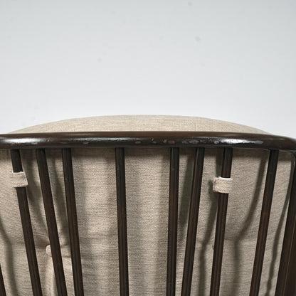 【ERCOL】ヴィンテージ 1Pソファ(イージーチェア)【張替済】