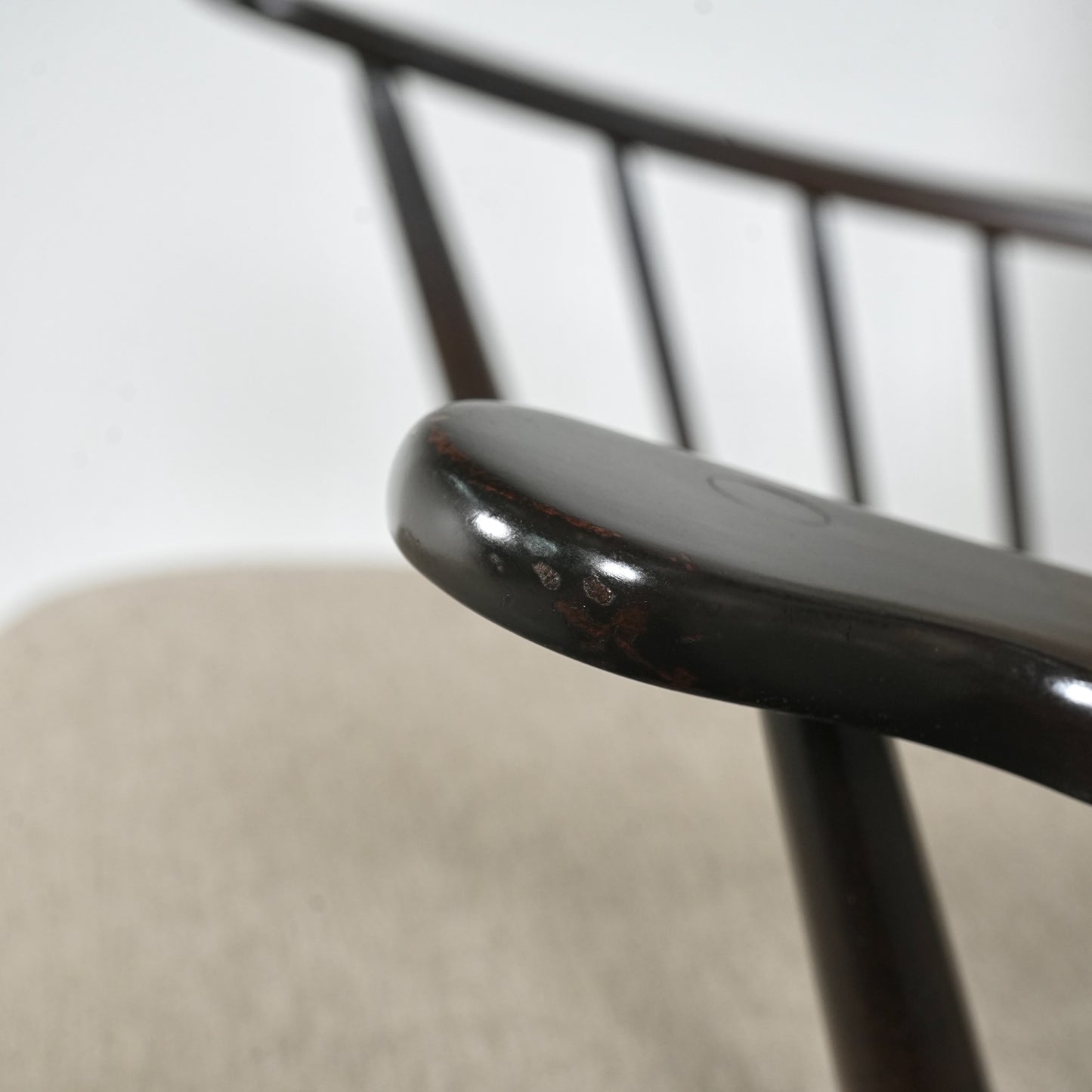 【ERCOL】ヴィンテージ 1Pソファ(イージーチェア)【張替済】