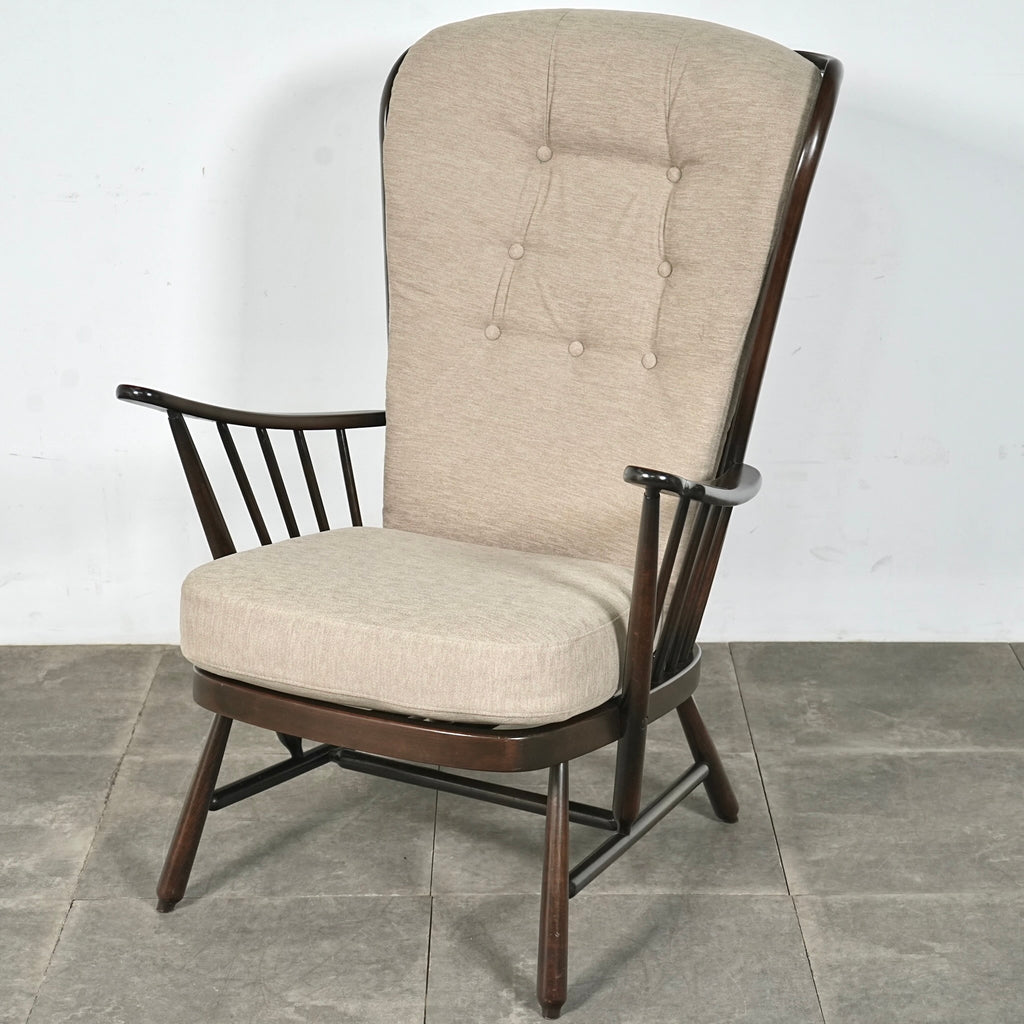 【ERCOL】ヴィンテージ 1Pソファ(イージーチェア)【張替済】