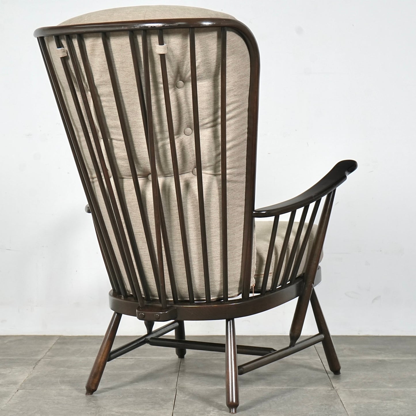 【ERCOL】ヴィンテージ 1Pソファ(イージーチェア)【張替済】