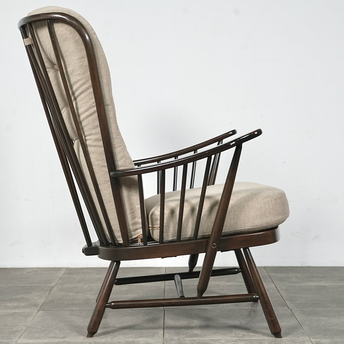 【ERCOL】ヴィンテージ 1Pソファ(イージーチェア)【張替済】