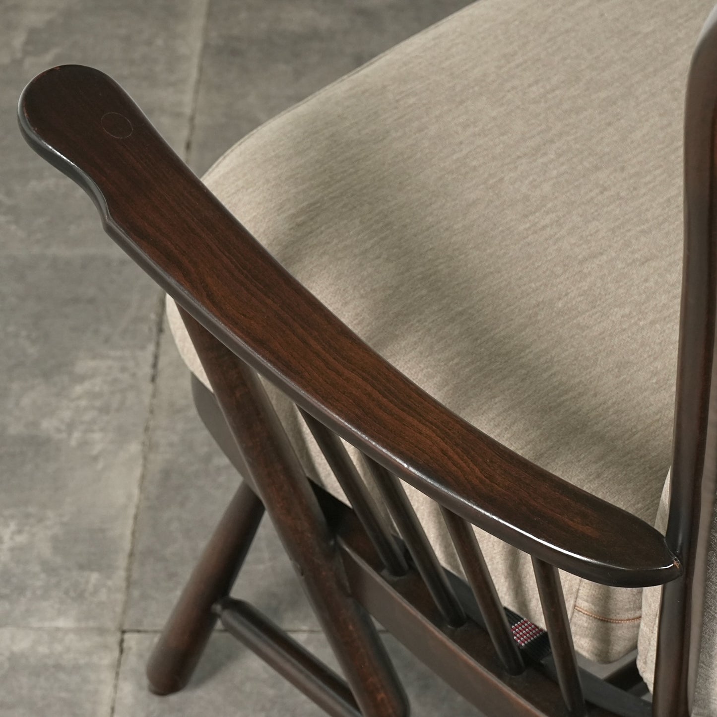 【ERCOL】ヴィンテージ 1Pソファ(イージーチェア)【張替済】