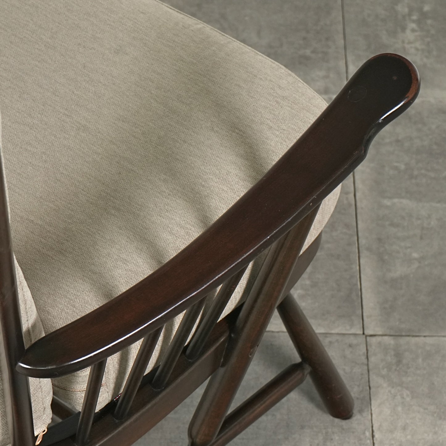 【ERCOL】ヴィンテージ 1Pソファ(イージーチェア)【張替済】