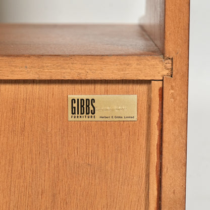 【Herbert E. Gibbs】ヴィンテージ ガラスキャビネット