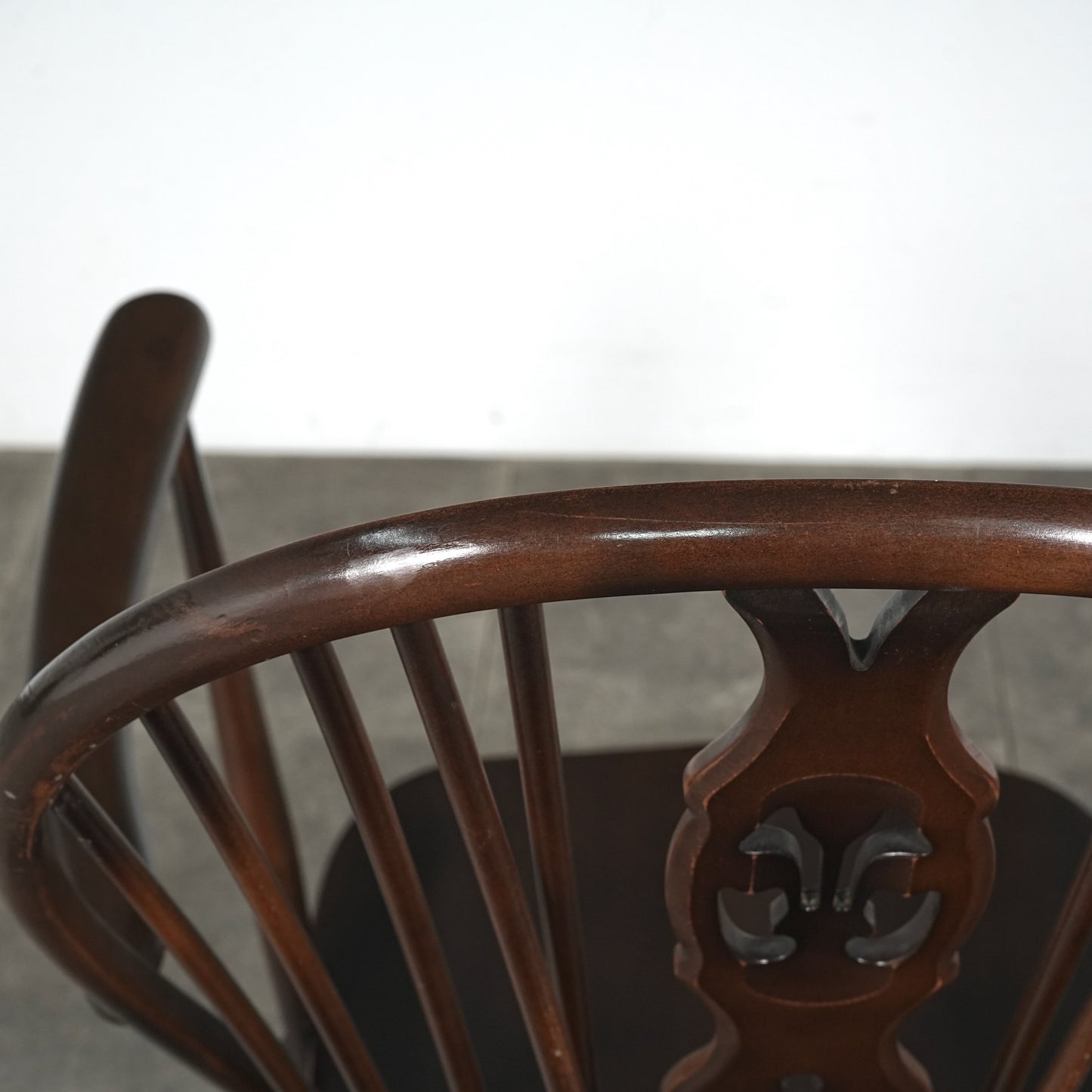 【ERCOL】ヴィンテージ 1Pソファ【張替済】