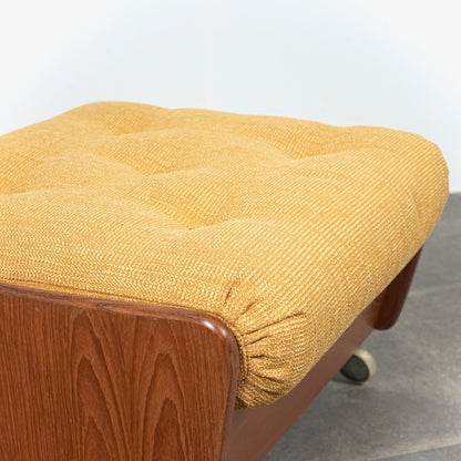 【G-PLAN】ヴィンテージ オットマン(スツール)【張替済】