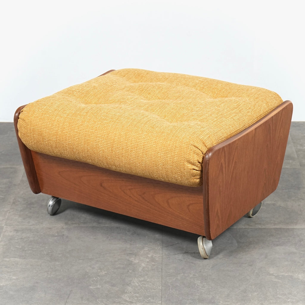 【G-PLAN】ヴィンテージ オットマン(スツール)【張替済】