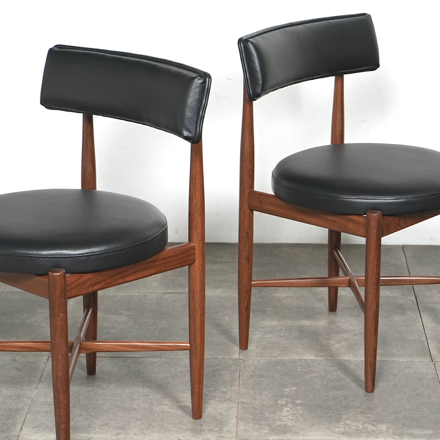 【G-PLAN】Fresco サーキュラー ダイニングチェア【張替済】