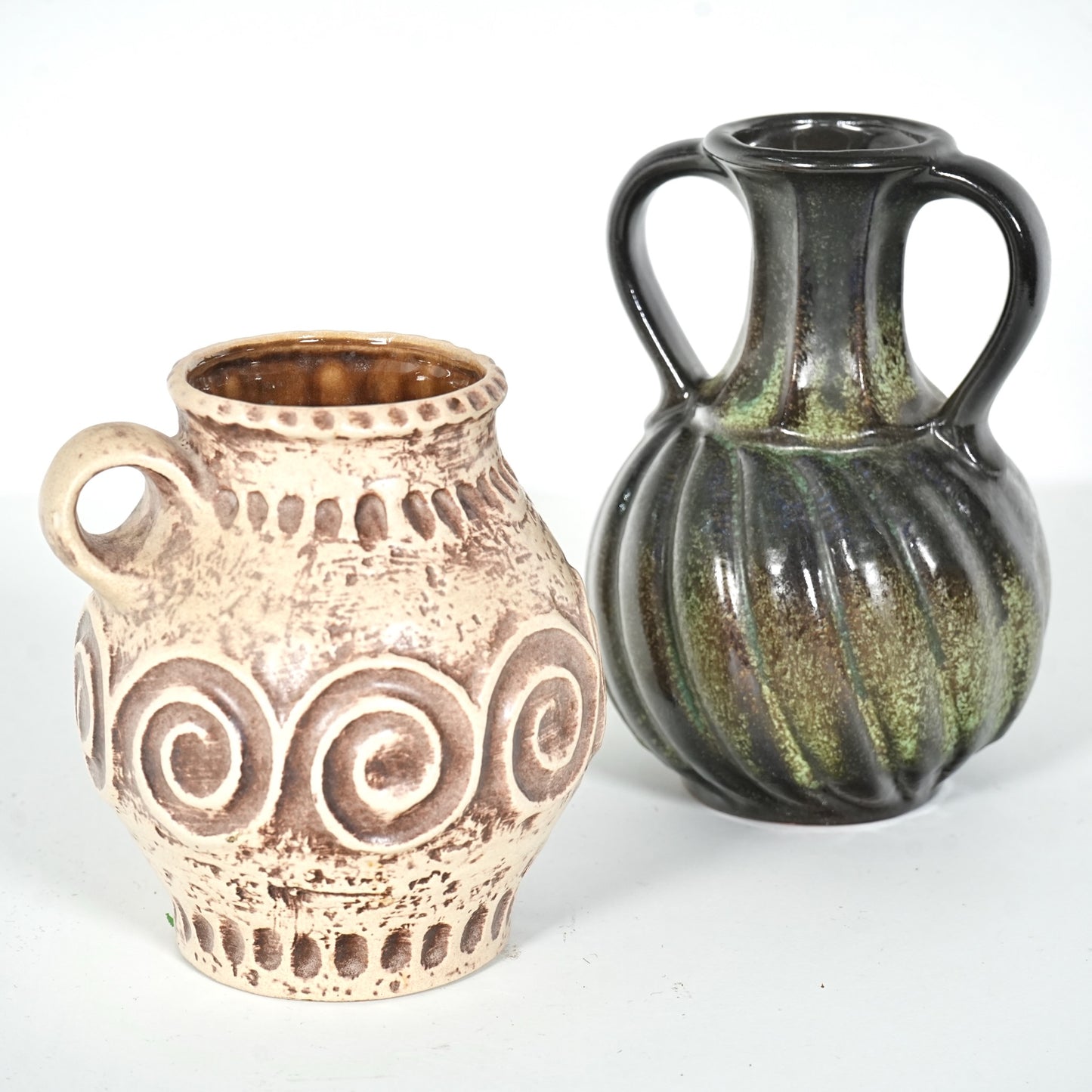 送料無料【Fat Lava】jasba 西ドイツ製 フラワーベース 2点セット