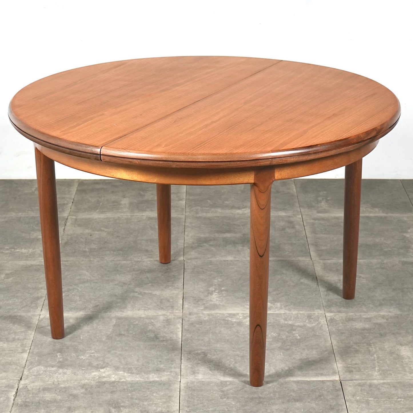 イギリスヴィンテージ エクステンション ラウンドテーブル