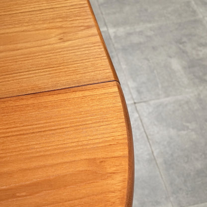 イギリスヴィンテージ エクステンション ラウンドテーブル