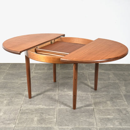 イギリスヴィンテージ エクステンション ラウンドテーブル