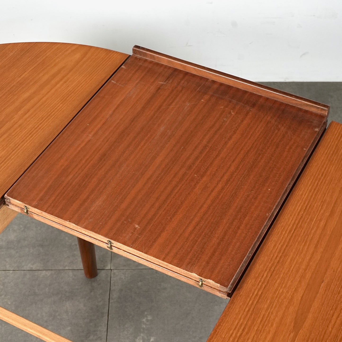 イギリスヴィンテージ エクステンション ラウンドテーブル