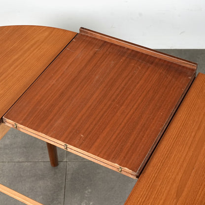 イギリスヴィンテージ エクステンション ラウンドテーブル