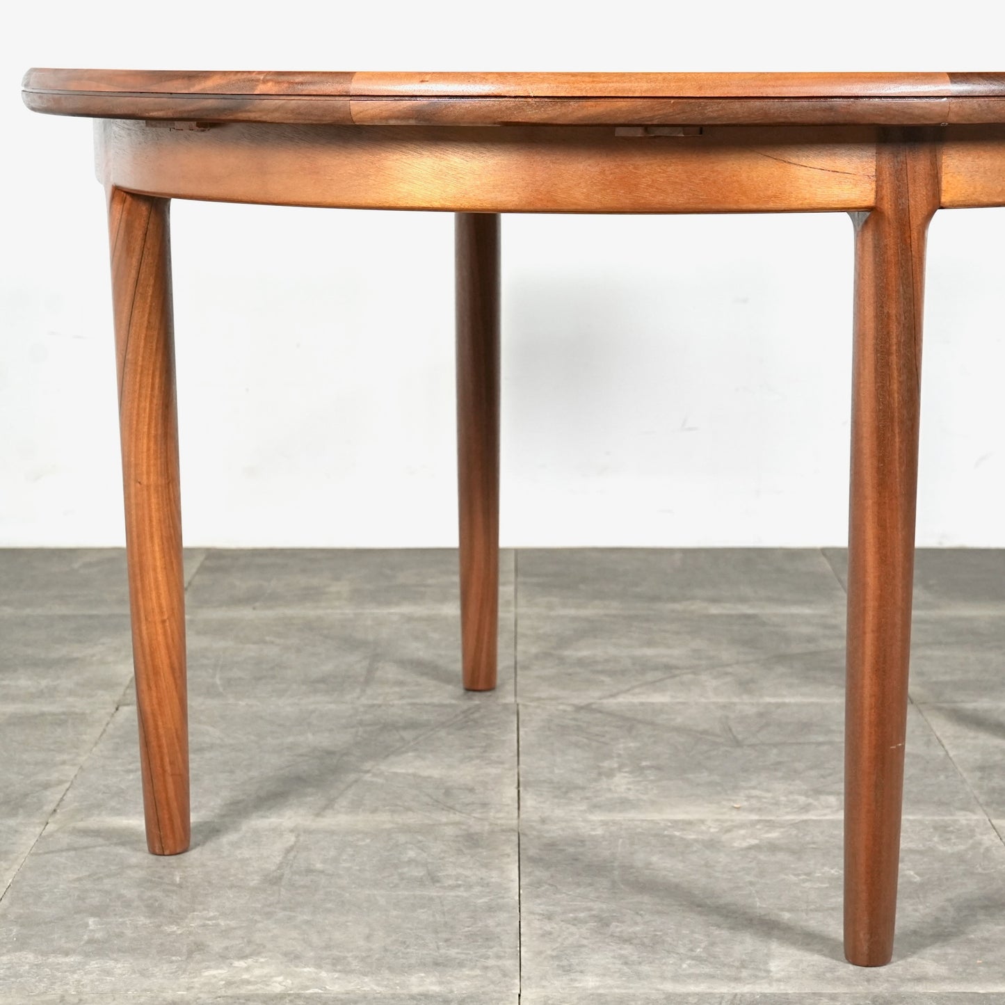 イギリスヴィンテージ エクステンション ラウンドテーブル