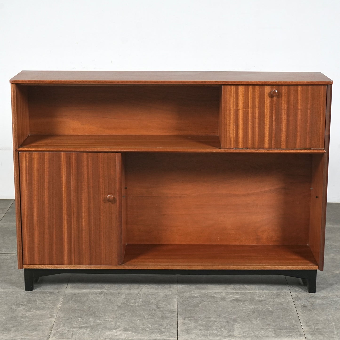 【NATHAN】ヴィンテージ ガラスキャビネット