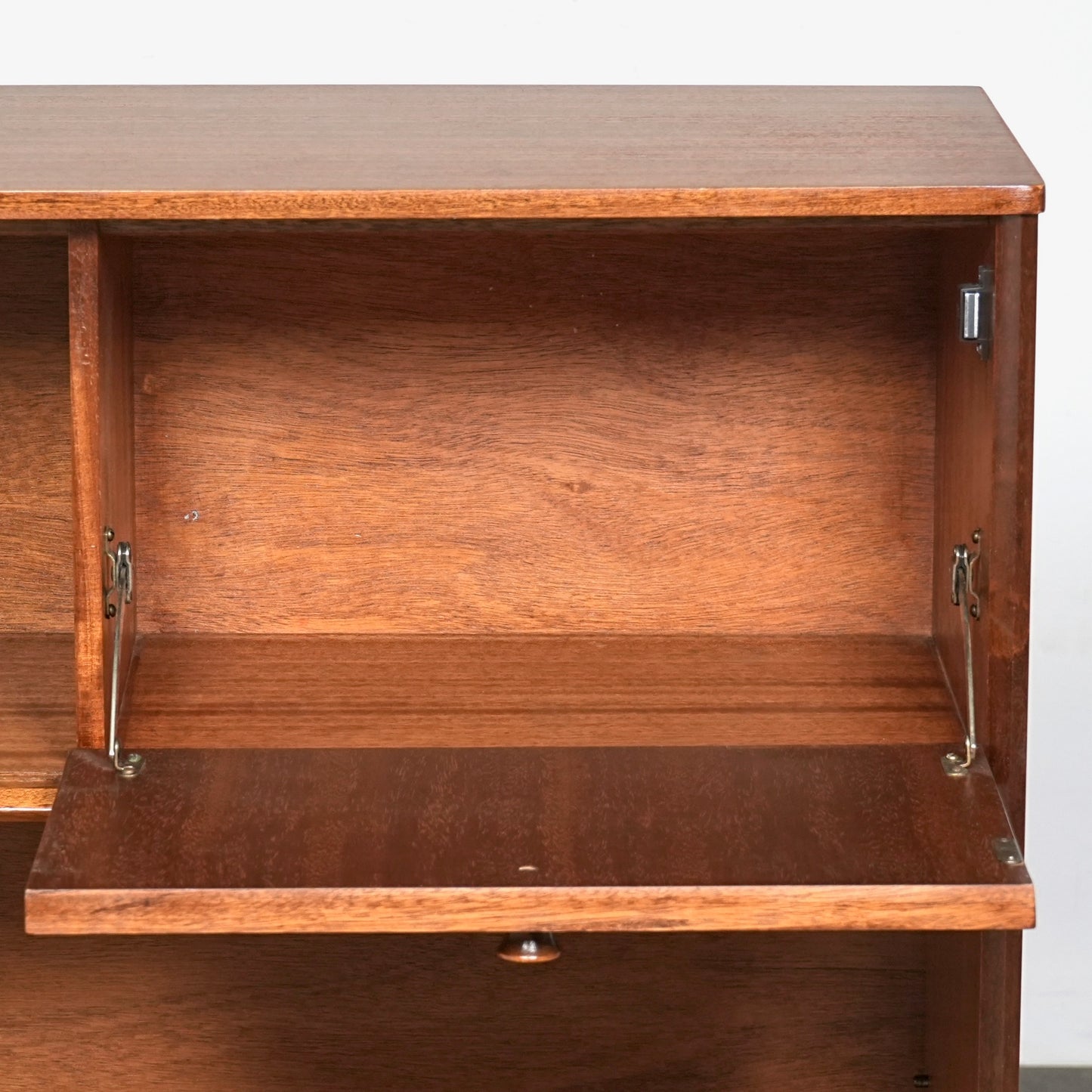 【NATHAN】ヴィンテージ ガラスキャビネット