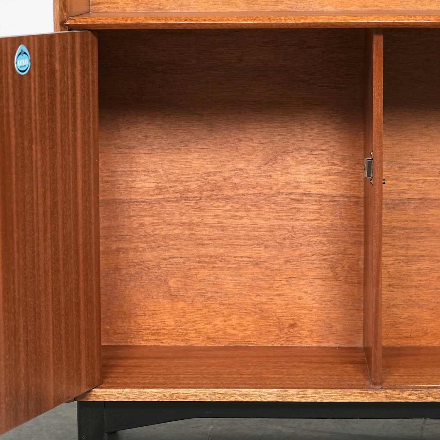 【NATHAN】ヴィンテージ ガラスキャビネット