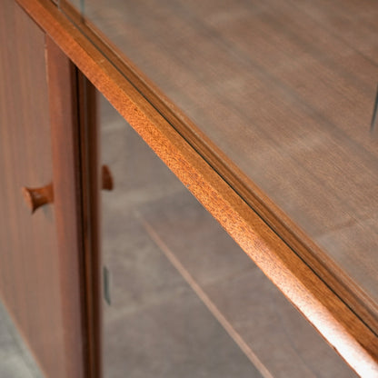 【NATHAN】ヴィンテージ ガラスキャビネット