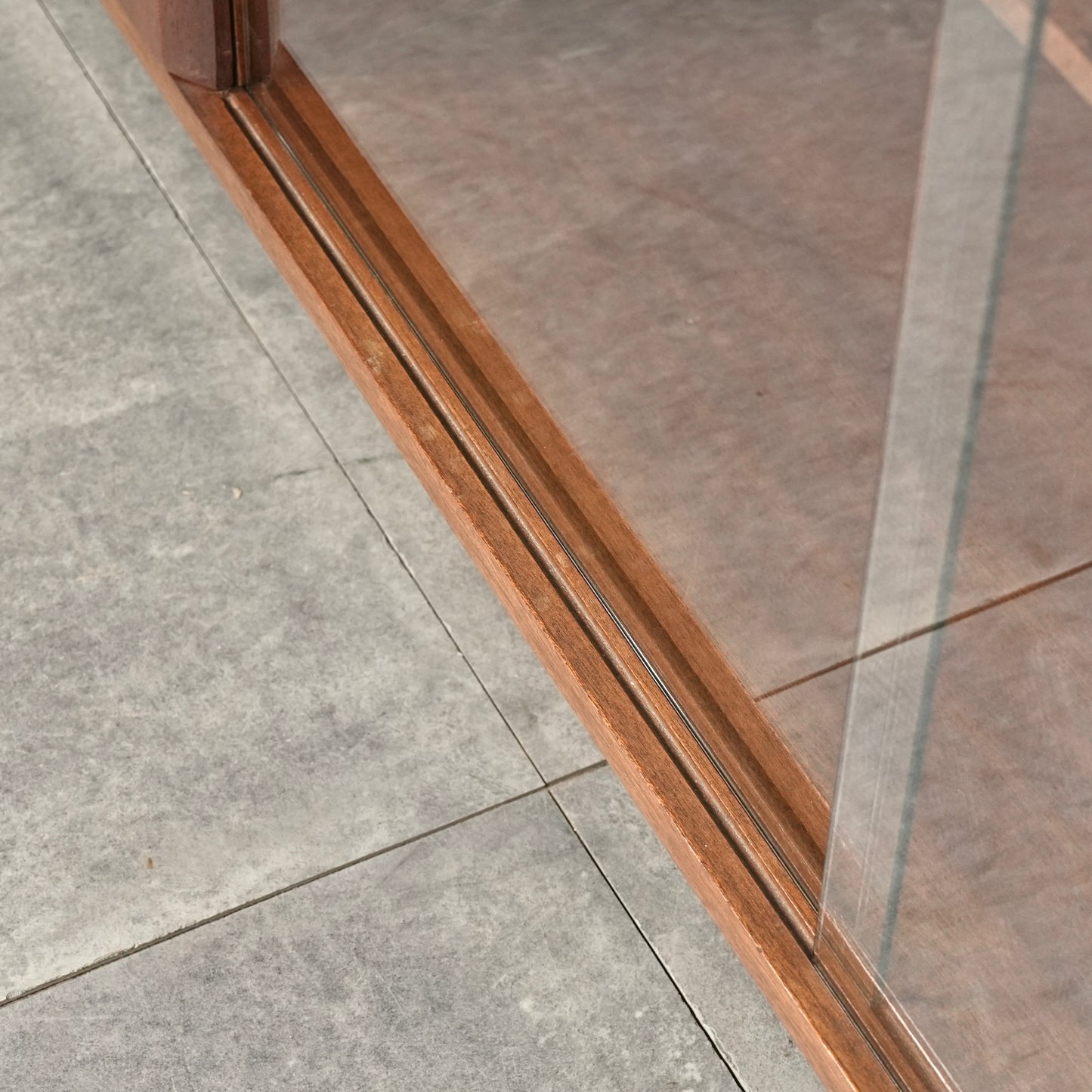 【NATHAN】ヴィンテージ ガラスキャビネット