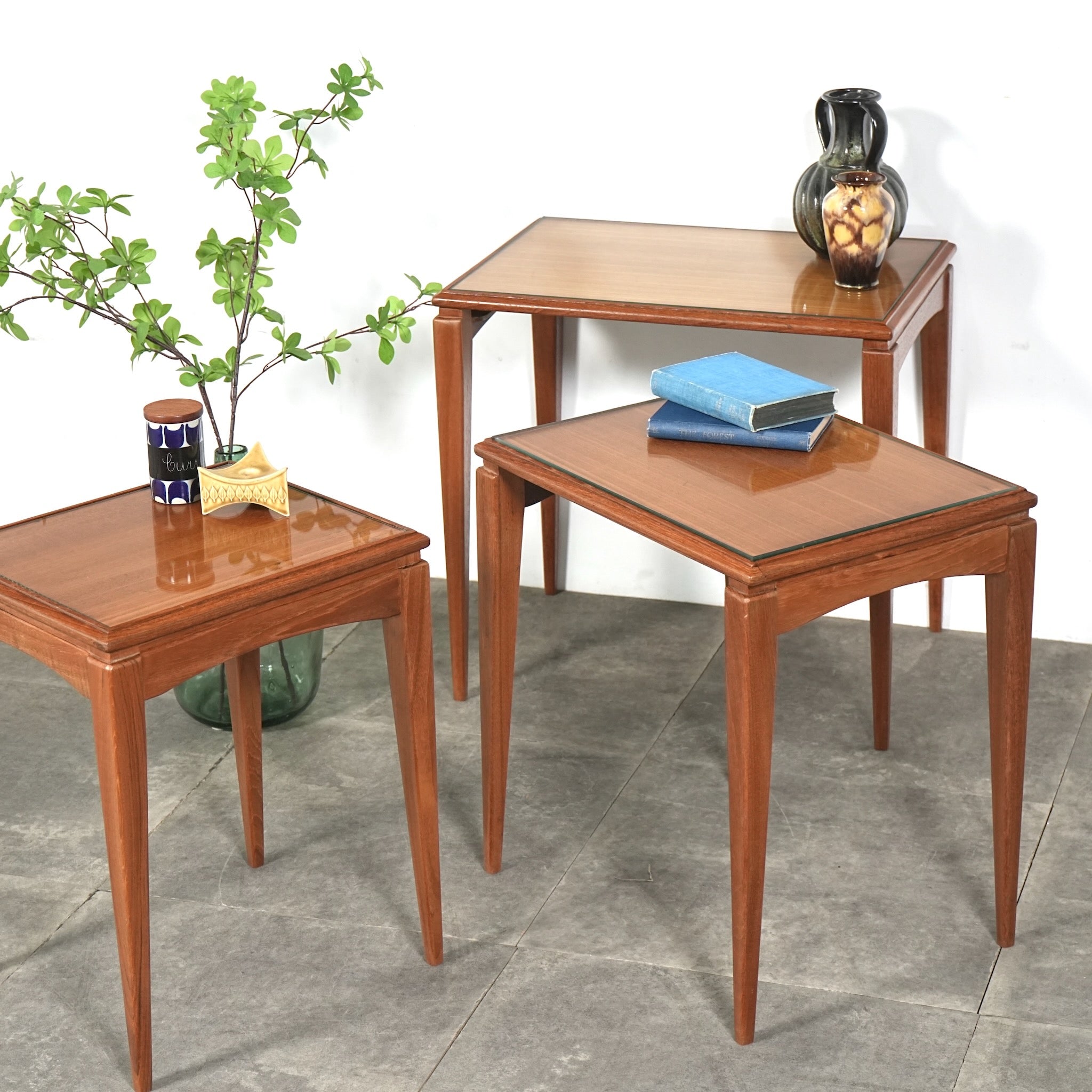 ネストテーブル　イギリスアンティーク ネストテーブル 80410 アンティーク家具 ウェブサイト商品一覧