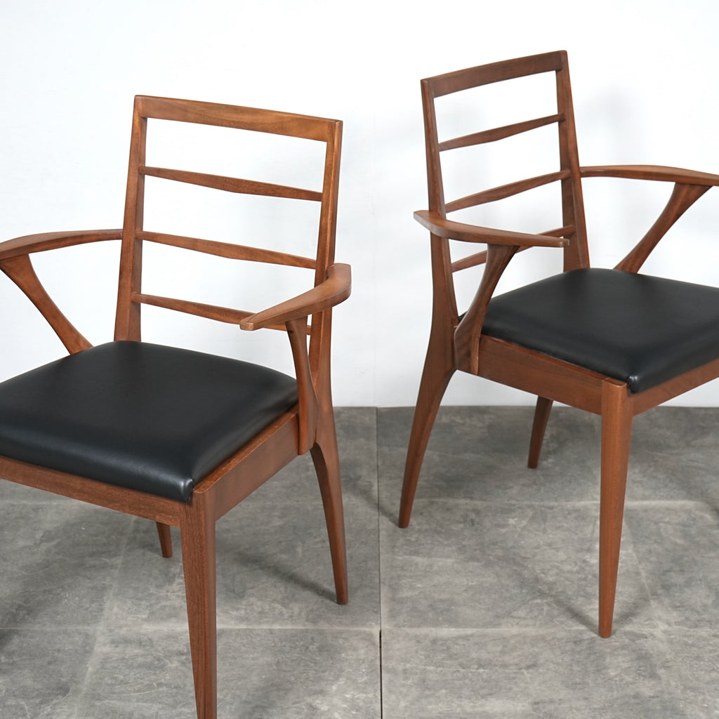 【A.H.McINTOSH】ヴィンテージ アームチェア【張替済】