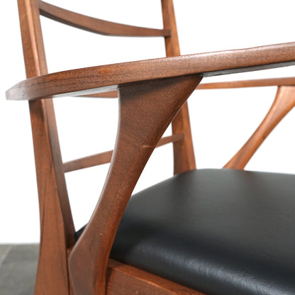 【A.H.McINTOSH】ヴィンテージ アームチェア【張替済】