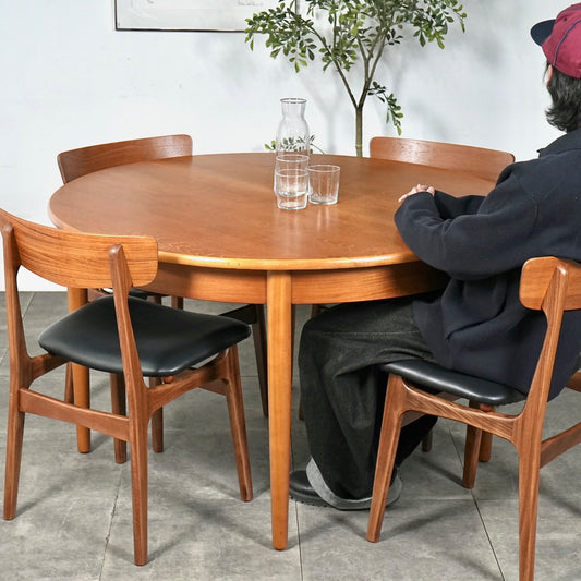 【Jentique】エクステンション ラウンドテーブル