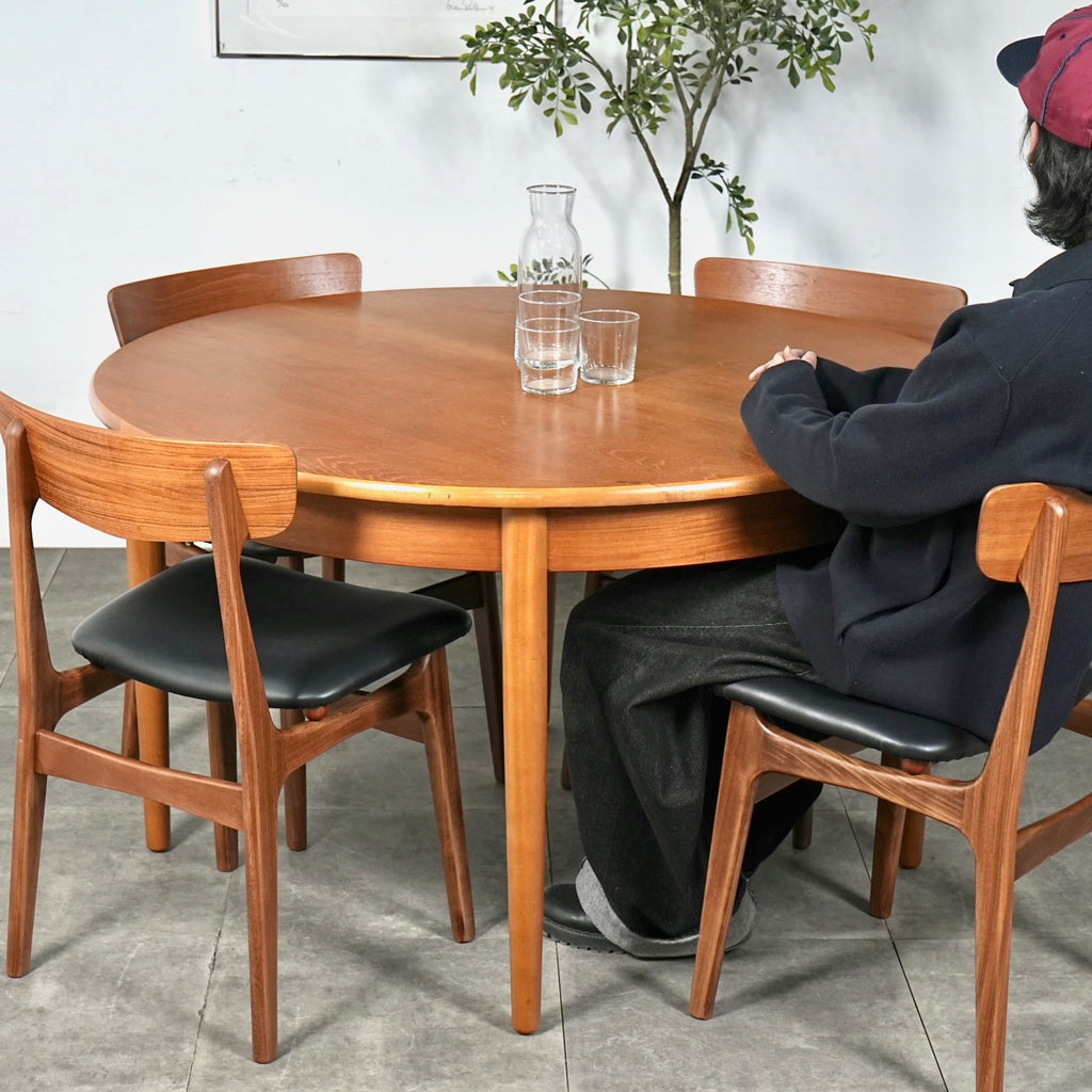 【Jentique】エクステンション ラウンドテーブル