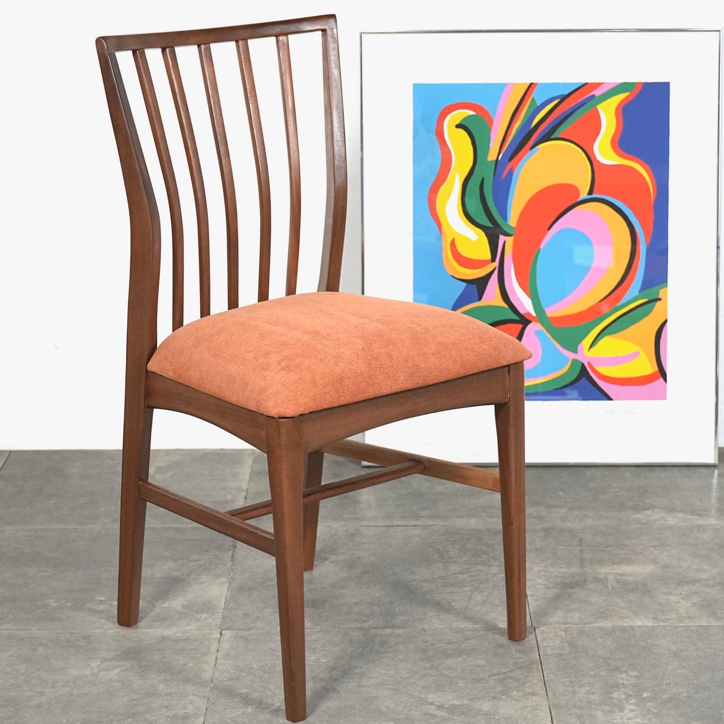 イギリスヴィンテージ ダイニングチェア【張替済】