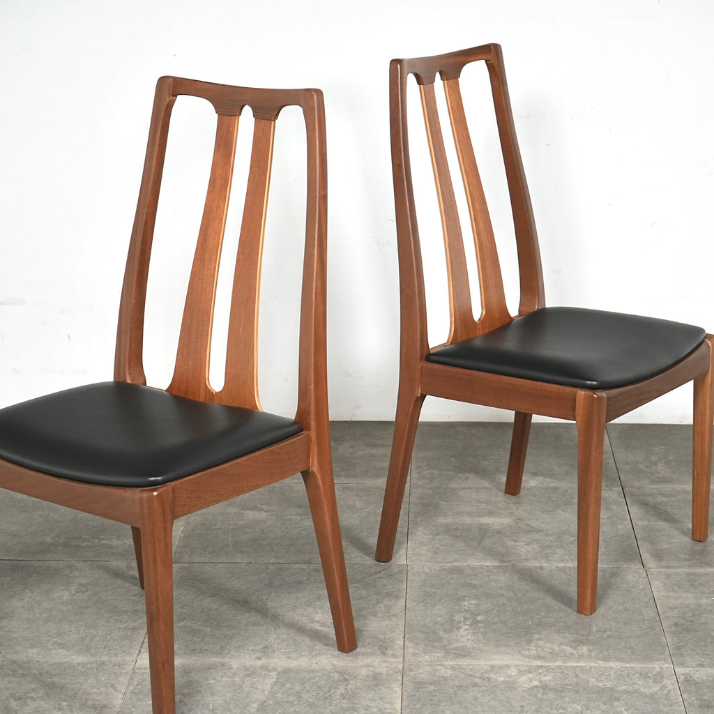 【NATHAN】ヴィンテージ ダイニングチェア【張替済】