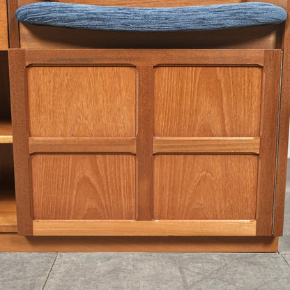 【NATHAN】ヴィンテージ テレフォンベンチ【張替済】