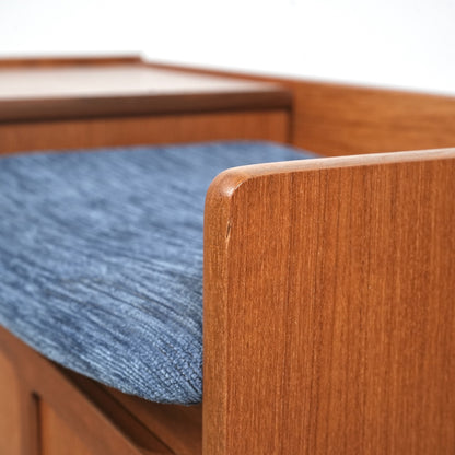 【NATHAN】ヴィンテージ テレフォンベンチ【張替済】