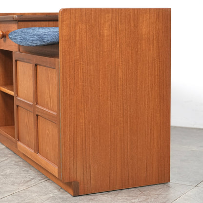 【NATHAN】ヴィンテージ テレフォンベンチ【張替済】