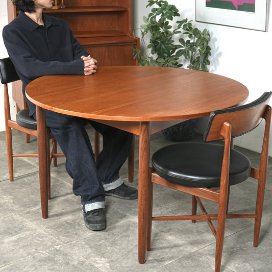 【G-PLAN】エクステンション ラウンドテーブル