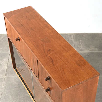 【AVALON】ヴィンテージ ガラスキャビネット