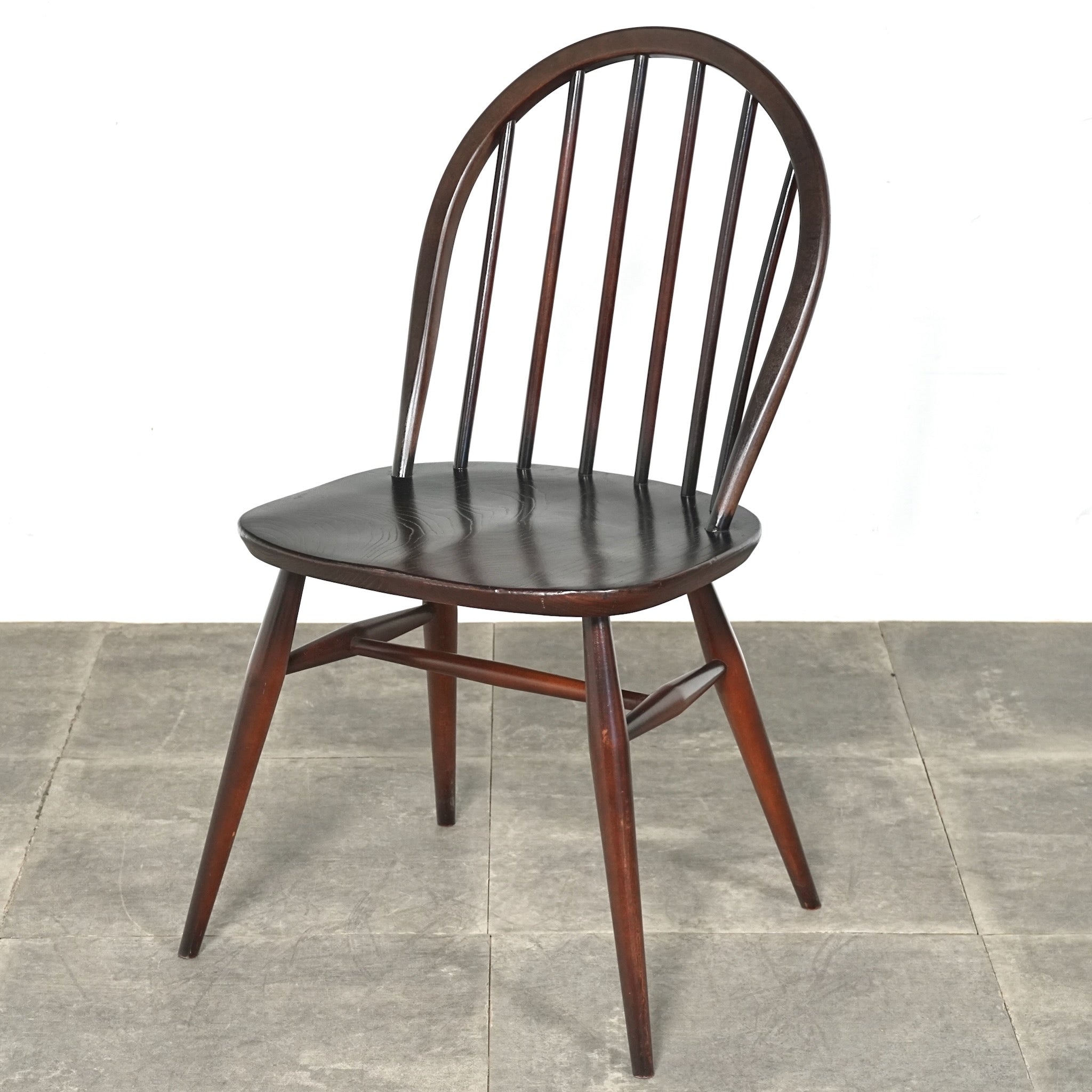 ERCOL】ヴィンテージ フープバックチェア(オールドコロニアル