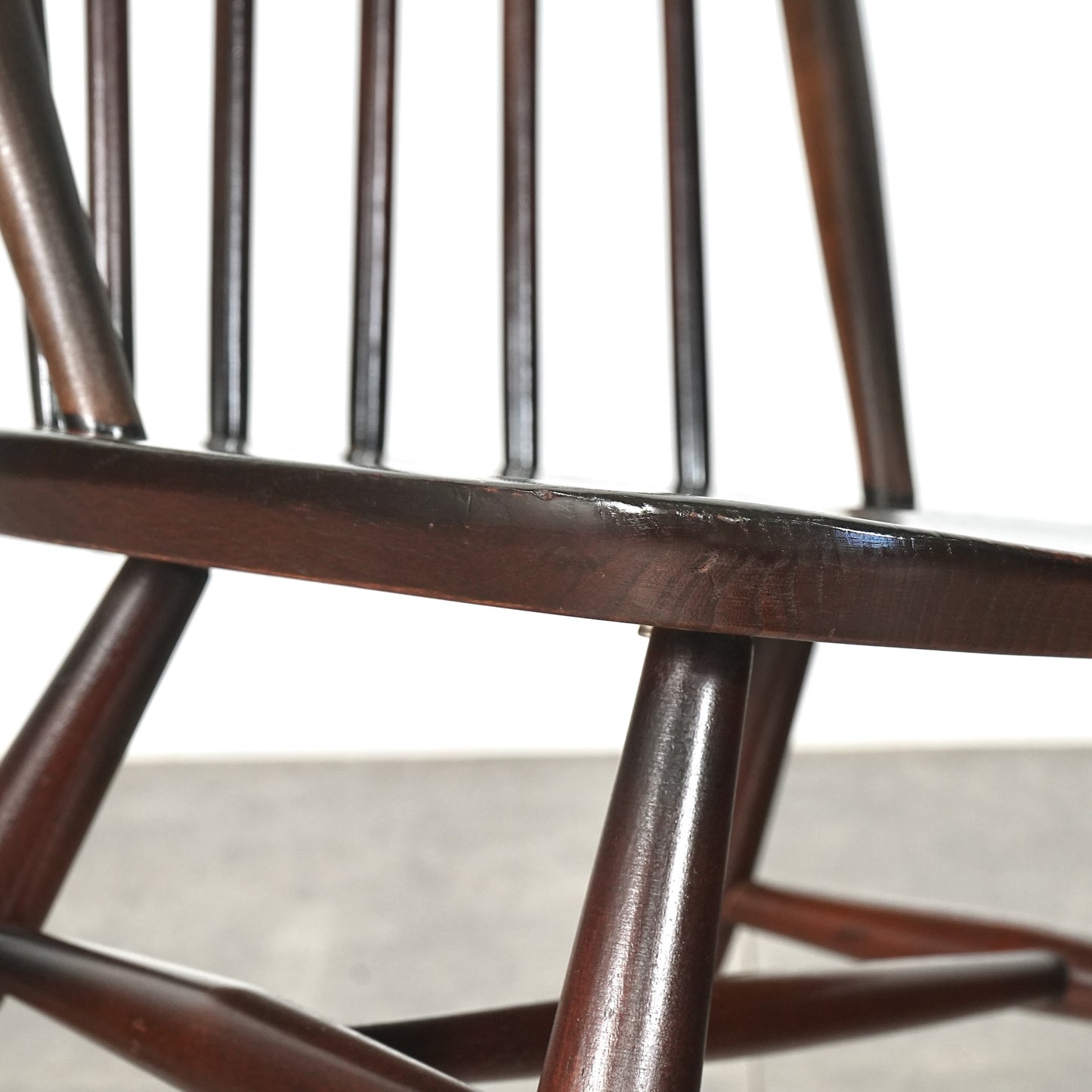 【ERCOL】ヴィンテージ フープバックチェア(オールドコロニアル)