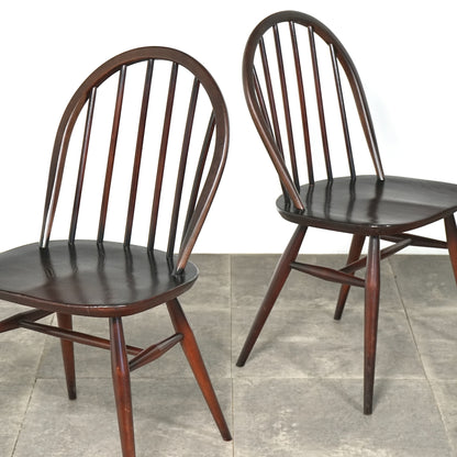 【ERCOL】ヴィンテージ フープバックチェア(オールドコロニアル)