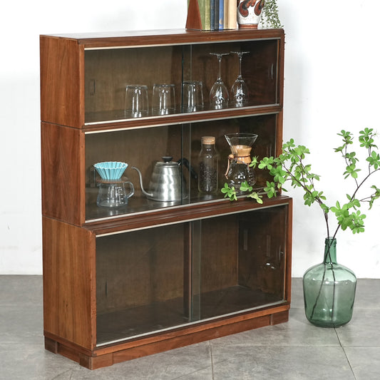 【MINTY Oxford】 スタッキング ガラスキャビネット