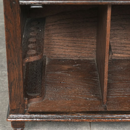 英国アンティーク マガジンラック