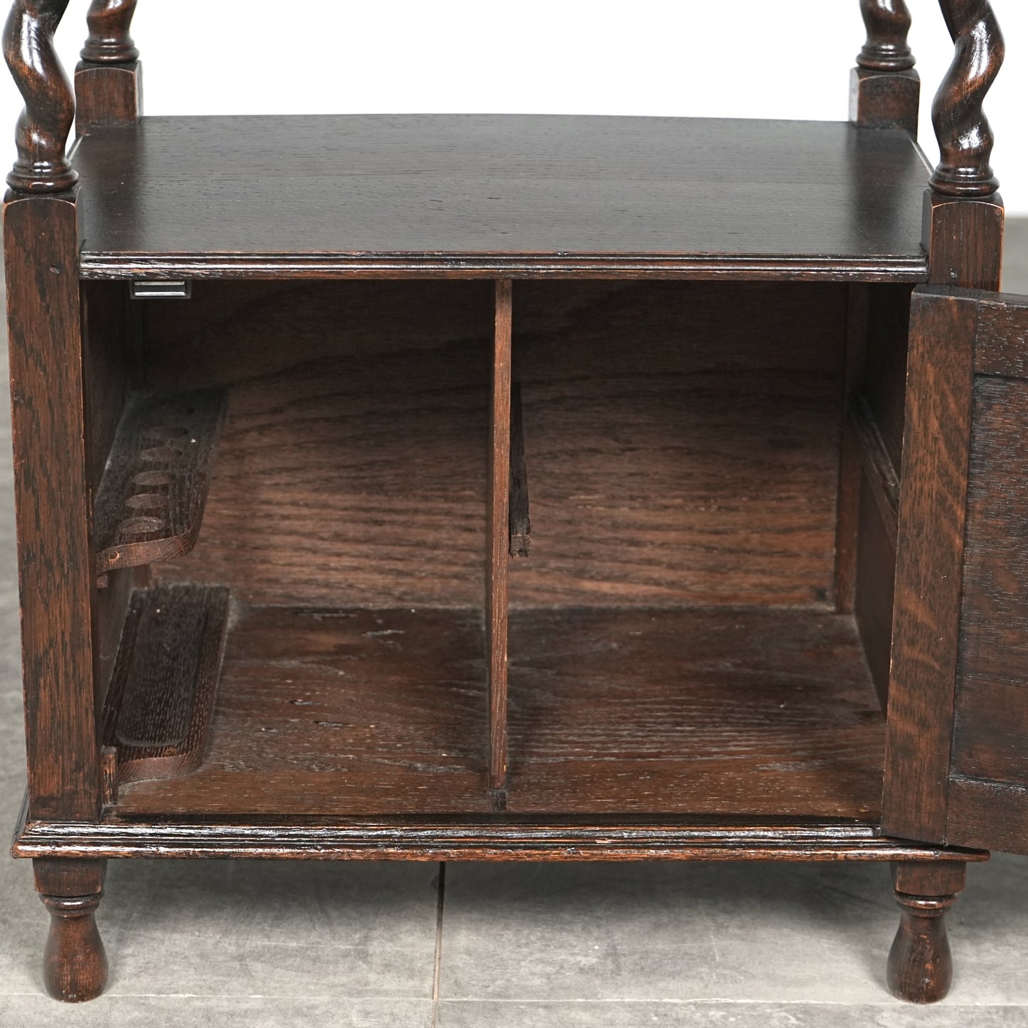 英国アンティーク マガジンラック