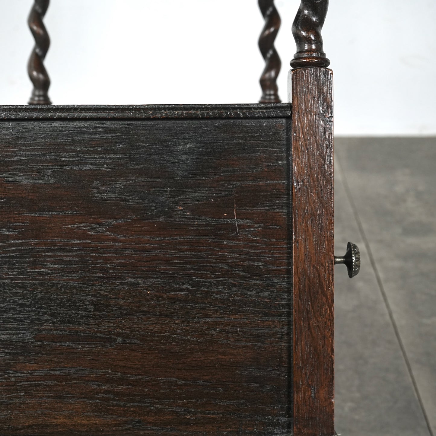 英国アンティーク マガジンラック