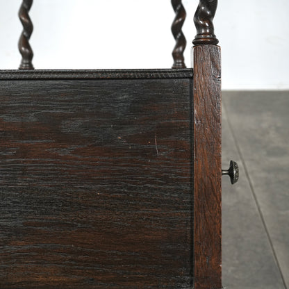 英国アンティーク マガジンラック