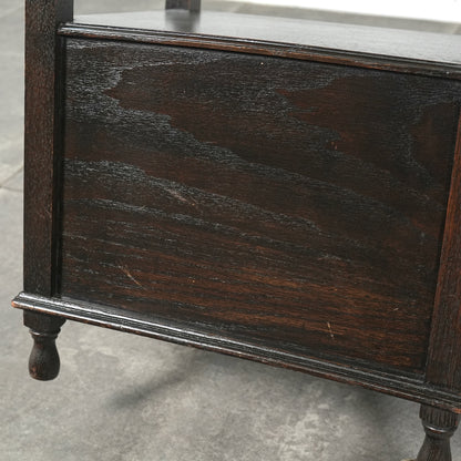 英国アンティーク マガジンラック