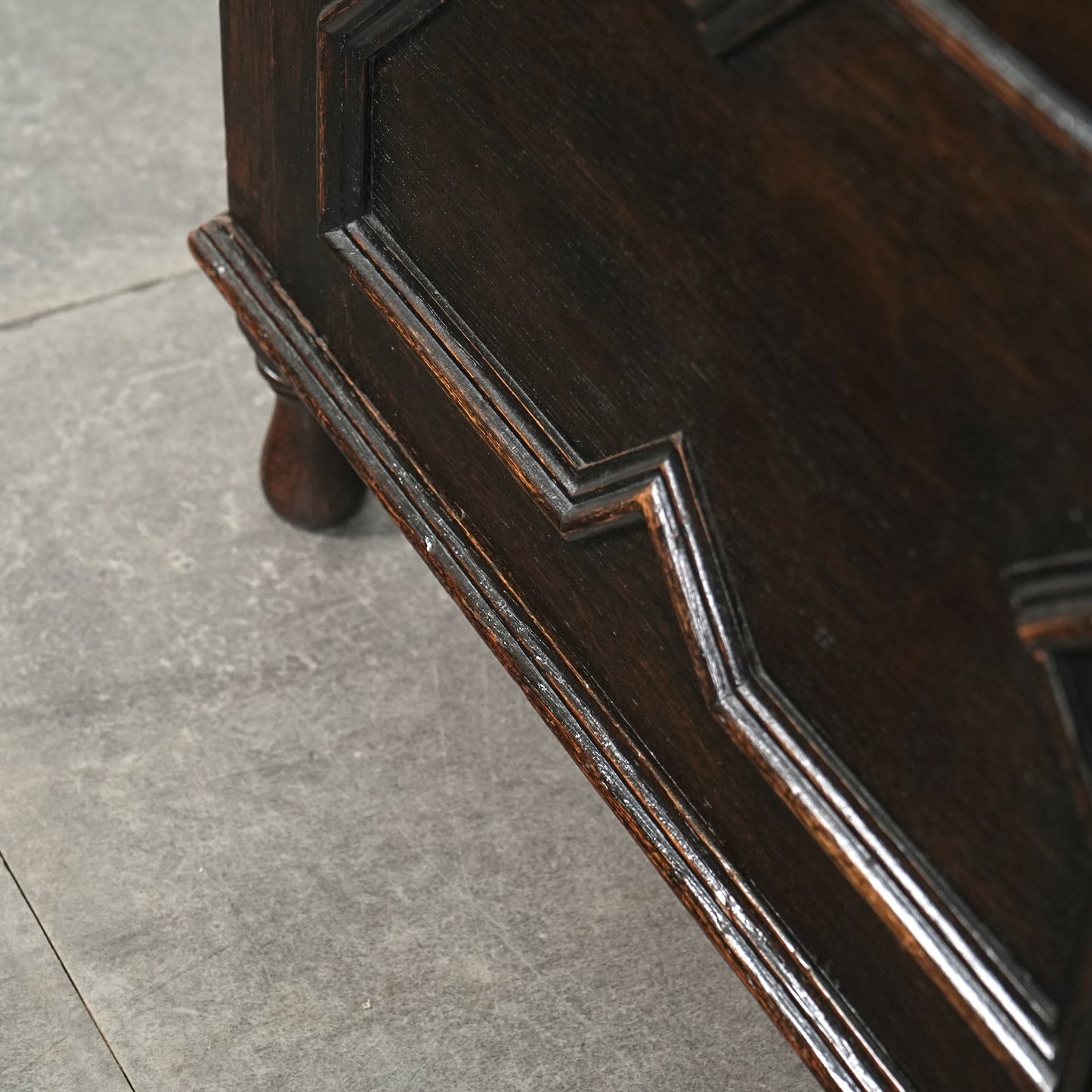 英国アンティーク マガジンラック